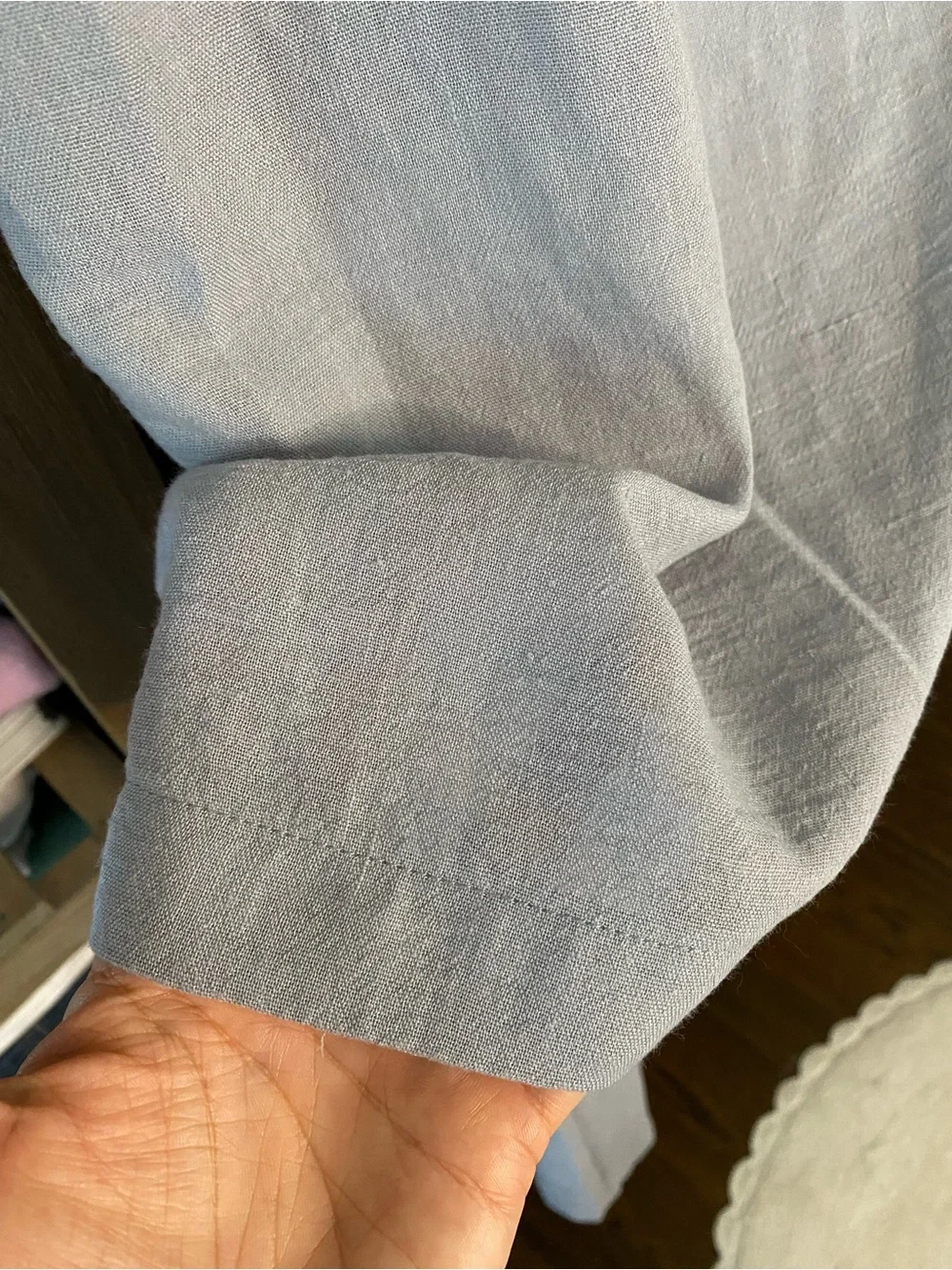 ZARA Gray Wrap Midi Skirt Overlay Pants! 🐦